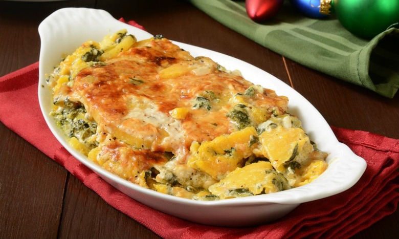 Parmesan-Butternut Squash Gratin